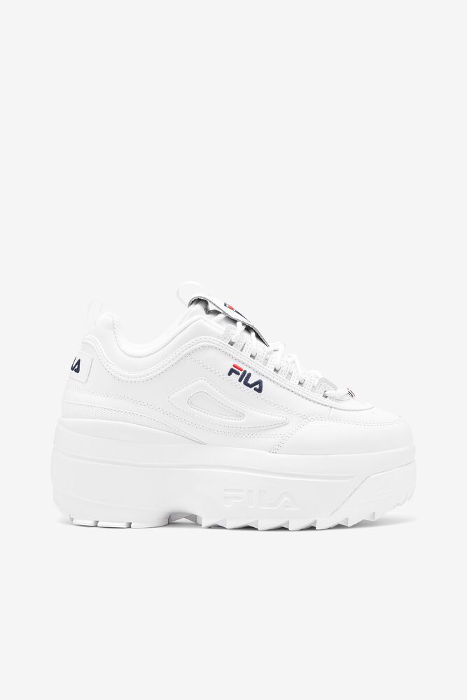 Fila Sneakers Dame Hvite Disruptor 2 Wedge 478301-KPB